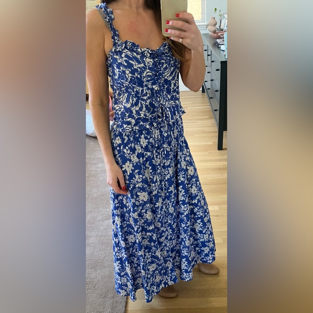 Zara Women’s Floral TWO PIECE set - skirt and blouse!